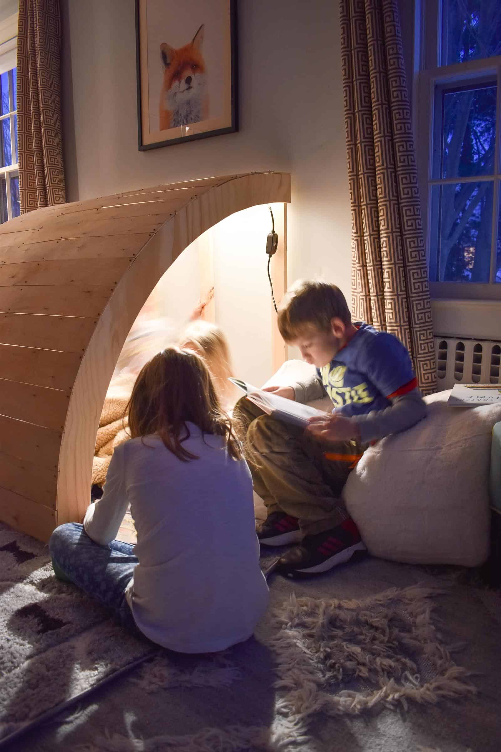 reading nook for kids room