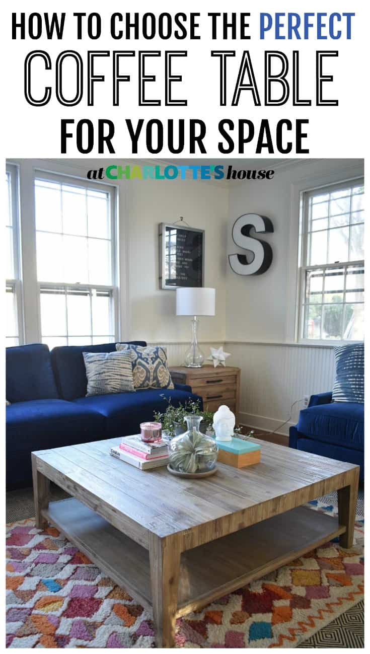 How to choose the right coffee table for any space