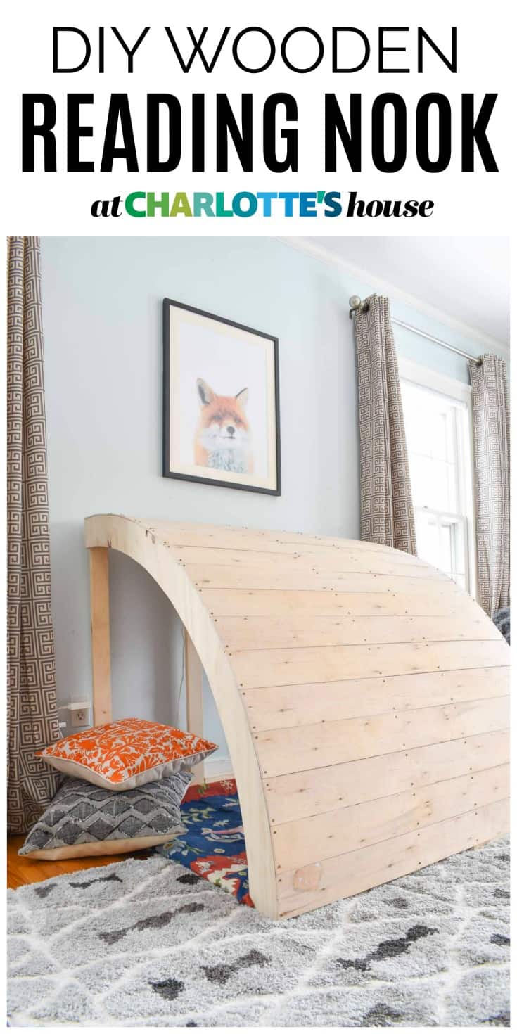 diy reading nook for kids room