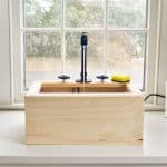 make your own working sink