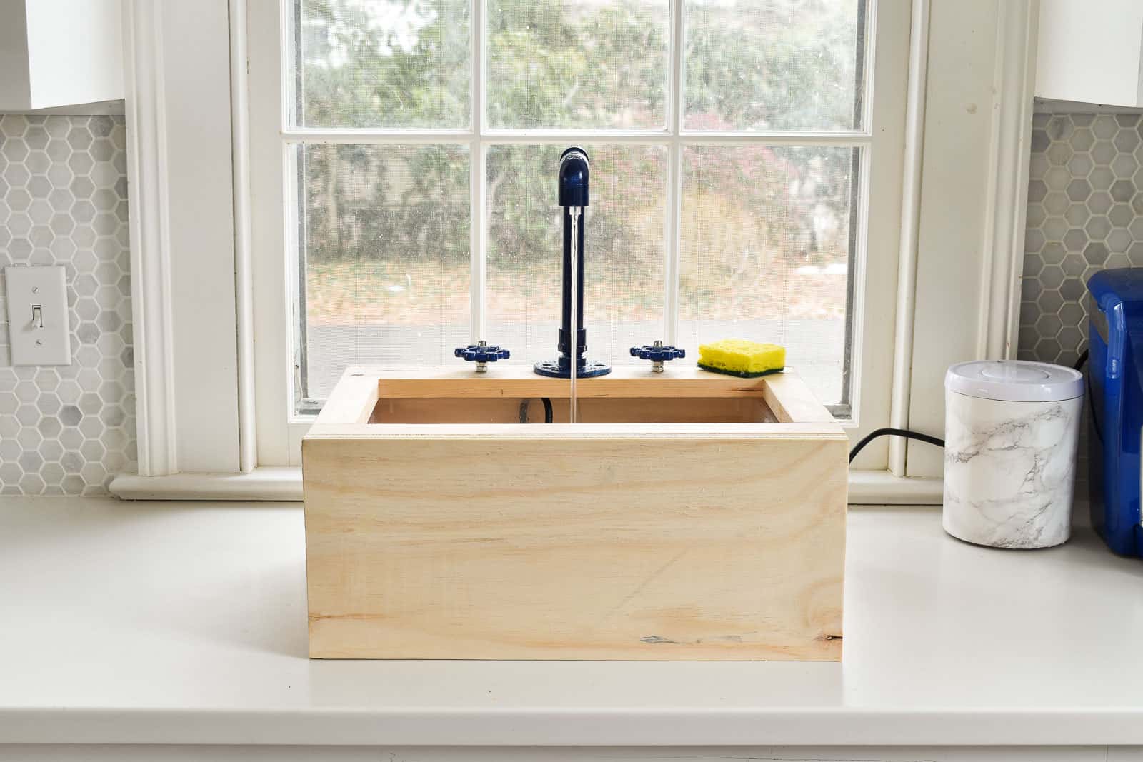 make your own working sink