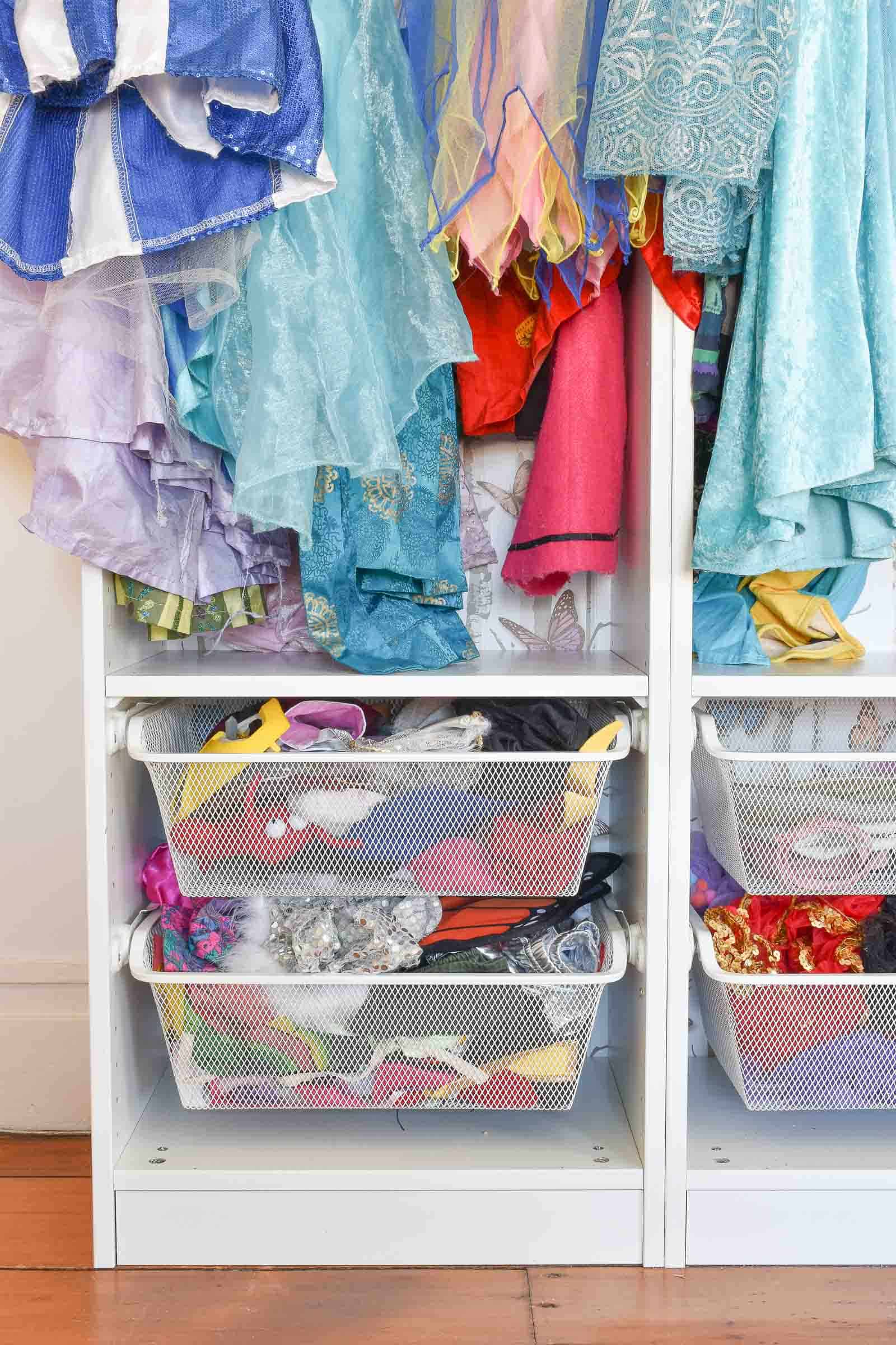 dress up clothes storage