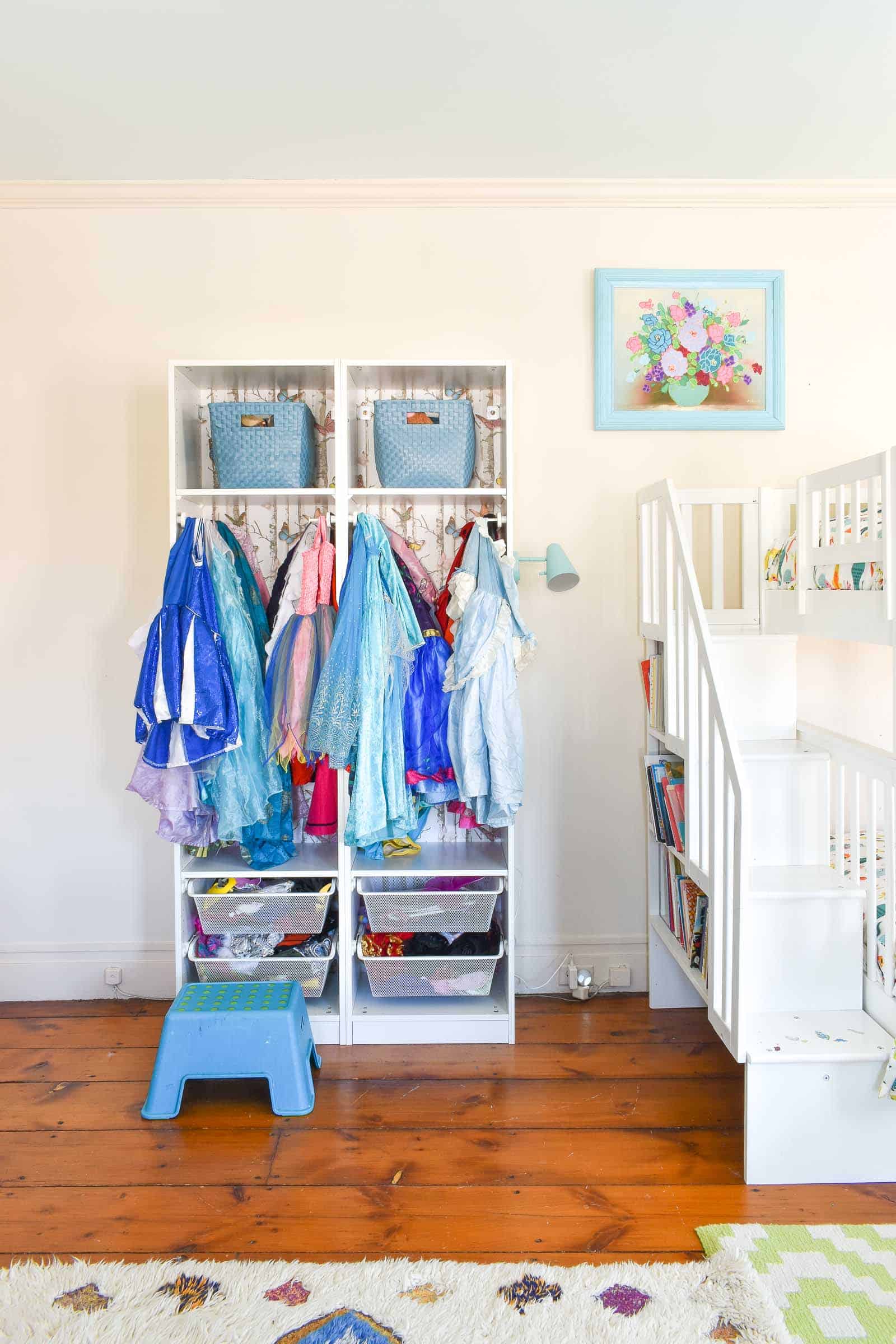 Kids fancy on sale dress storage