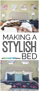 simple tips to make your bed look magazine worthy!