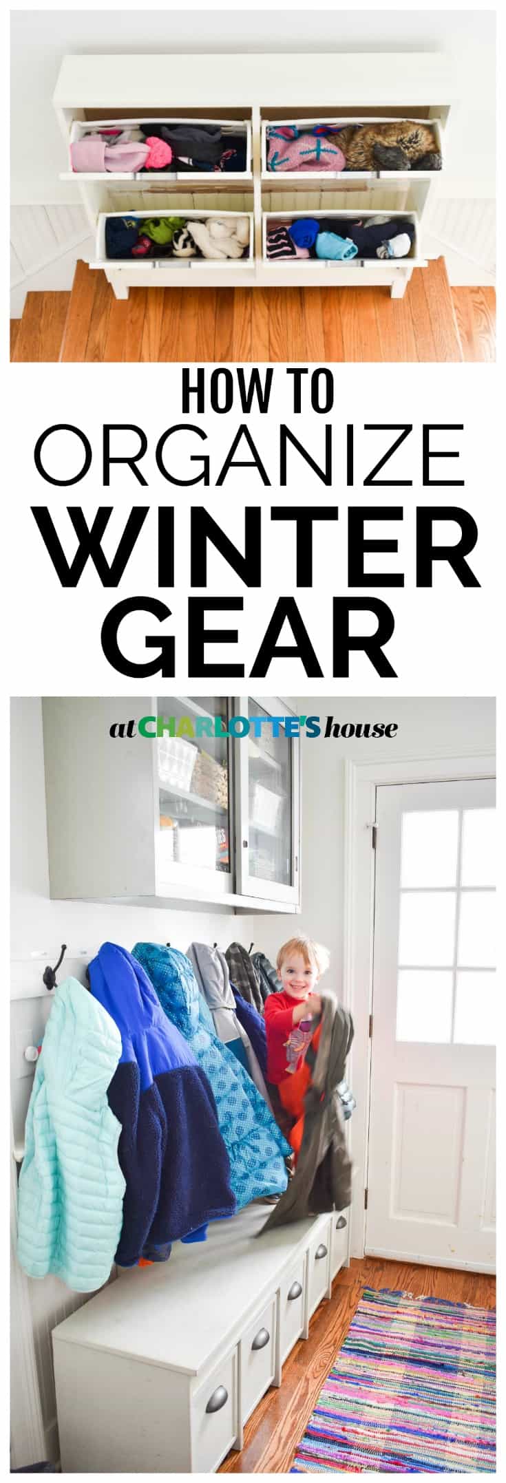 How To Organize Kids' Winter Gear