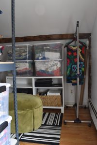 organized storage space