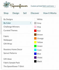 search parameters of site