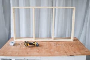 end pieces for daybed built like wall frame