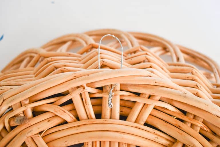 Round Rattan Mirror At Charlotte's House