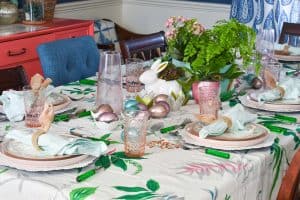 color scheme for spring table