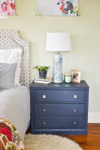 bedside table in master