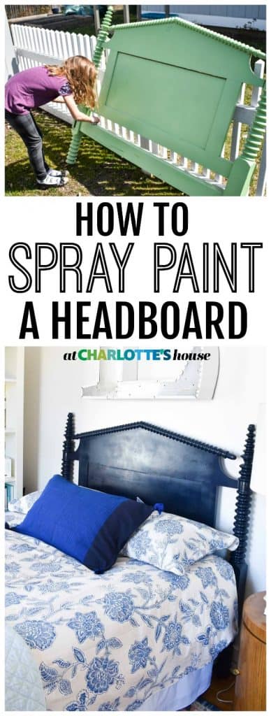 three easy steps to spray painting and transforming a head board