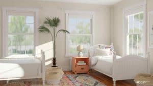 beds on different walls