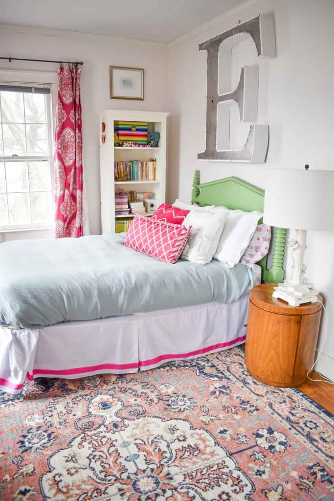 Spray Painted Headboard Before At Charlotte's House