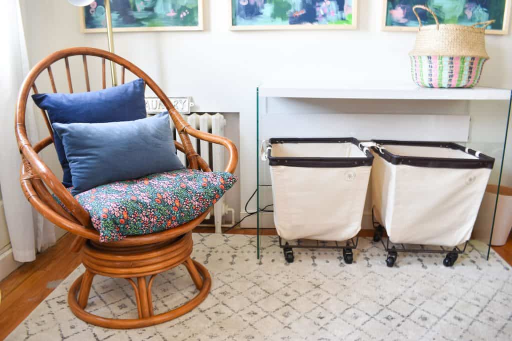 laundry area in guest room