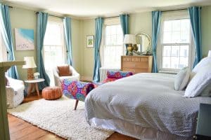 Master bedroom for home staging