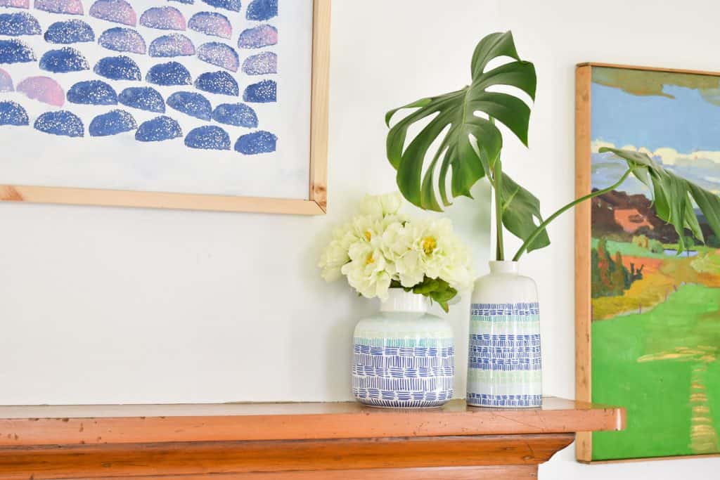 Graphic Ceramic Vase Tutorial At Charlotte's House