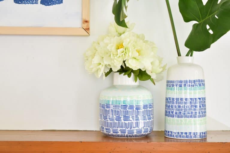 Graphic Ceramic Vase Tutorial At Charlotte's House