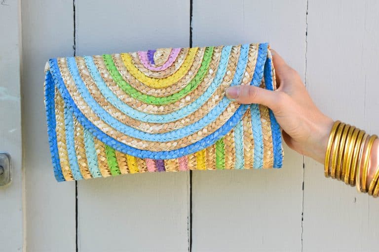 How to Make a Rainbow Clutch - At Charlotte's House