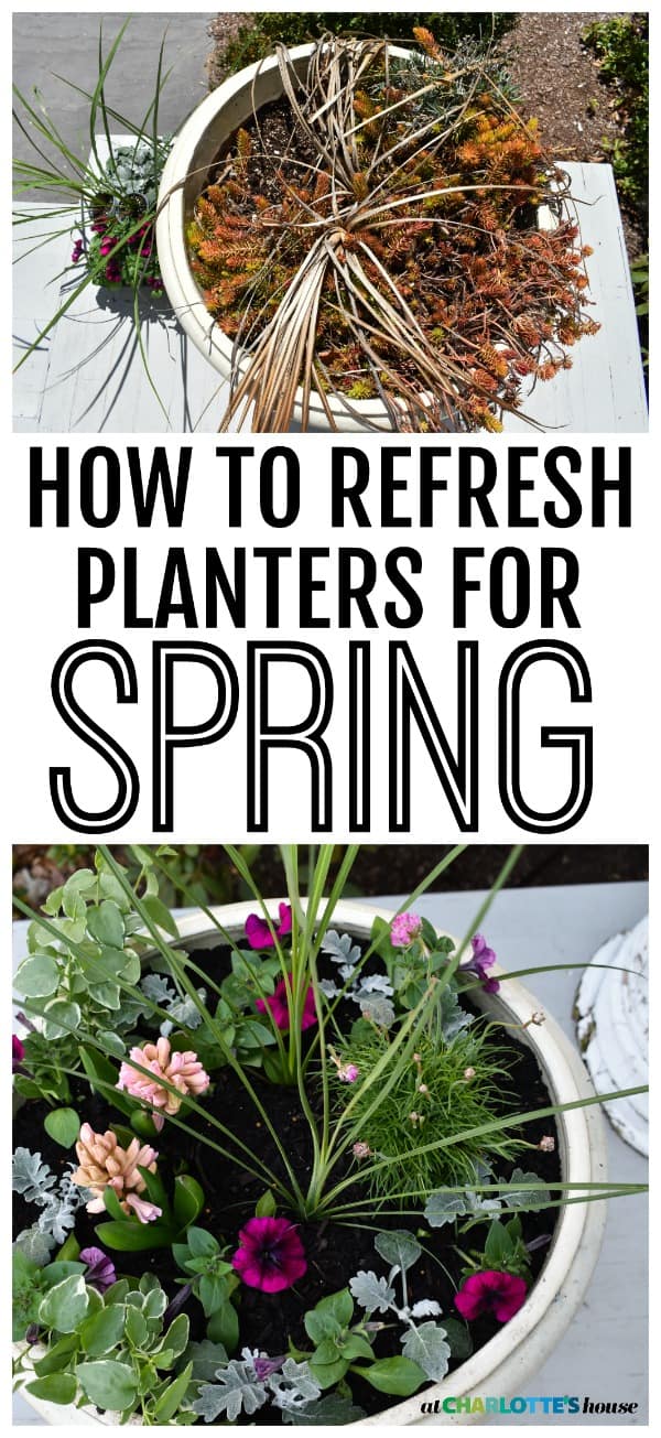 I'm pretty lazy when it comes to planting for spring... see which corners I cut and how I easily make these colorful spring planters