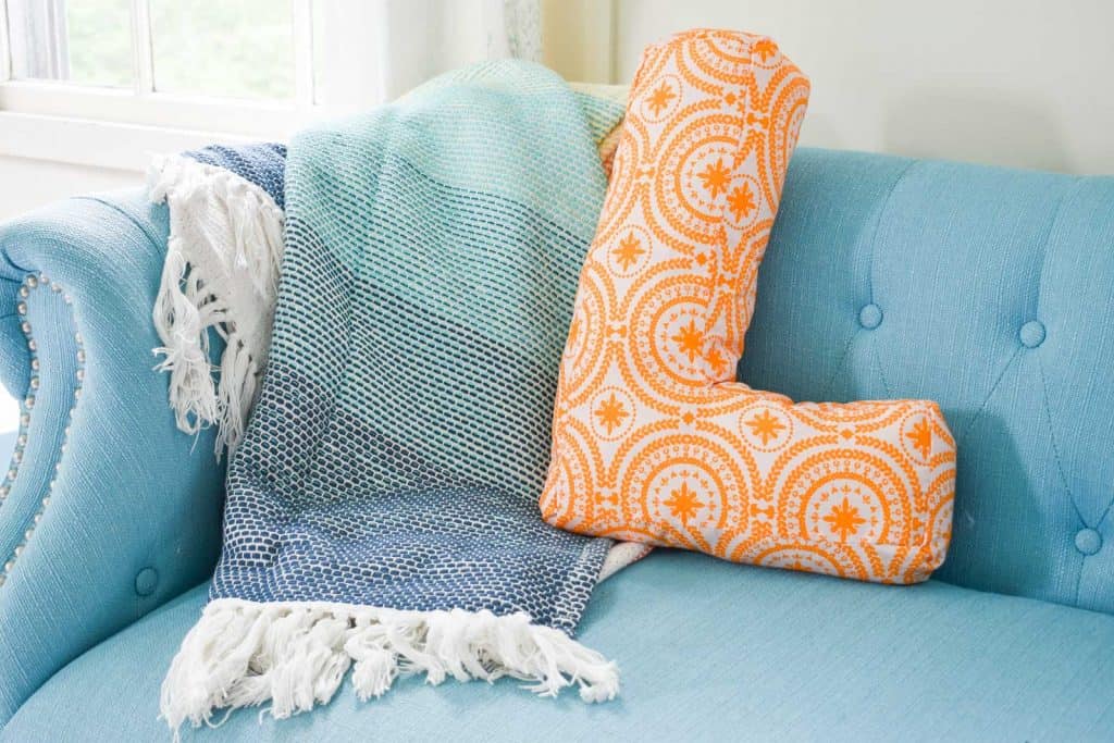 How to Sew a Letter Pillow At Charlotte's House