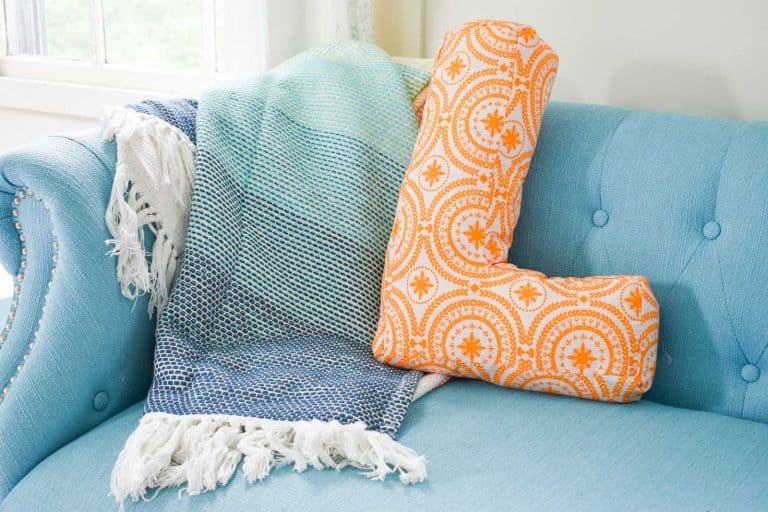 How to Sew a Letter Pillow At Charlotte's House