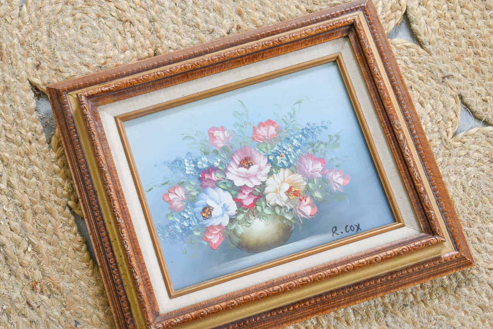 Updating Thrift Store Art - At Charlotte's House