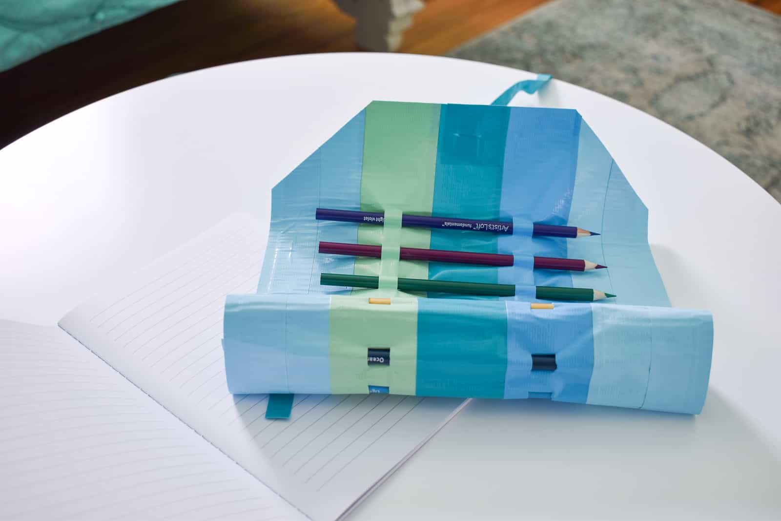 How to create a Pencil Case entierly from Measuring Tape