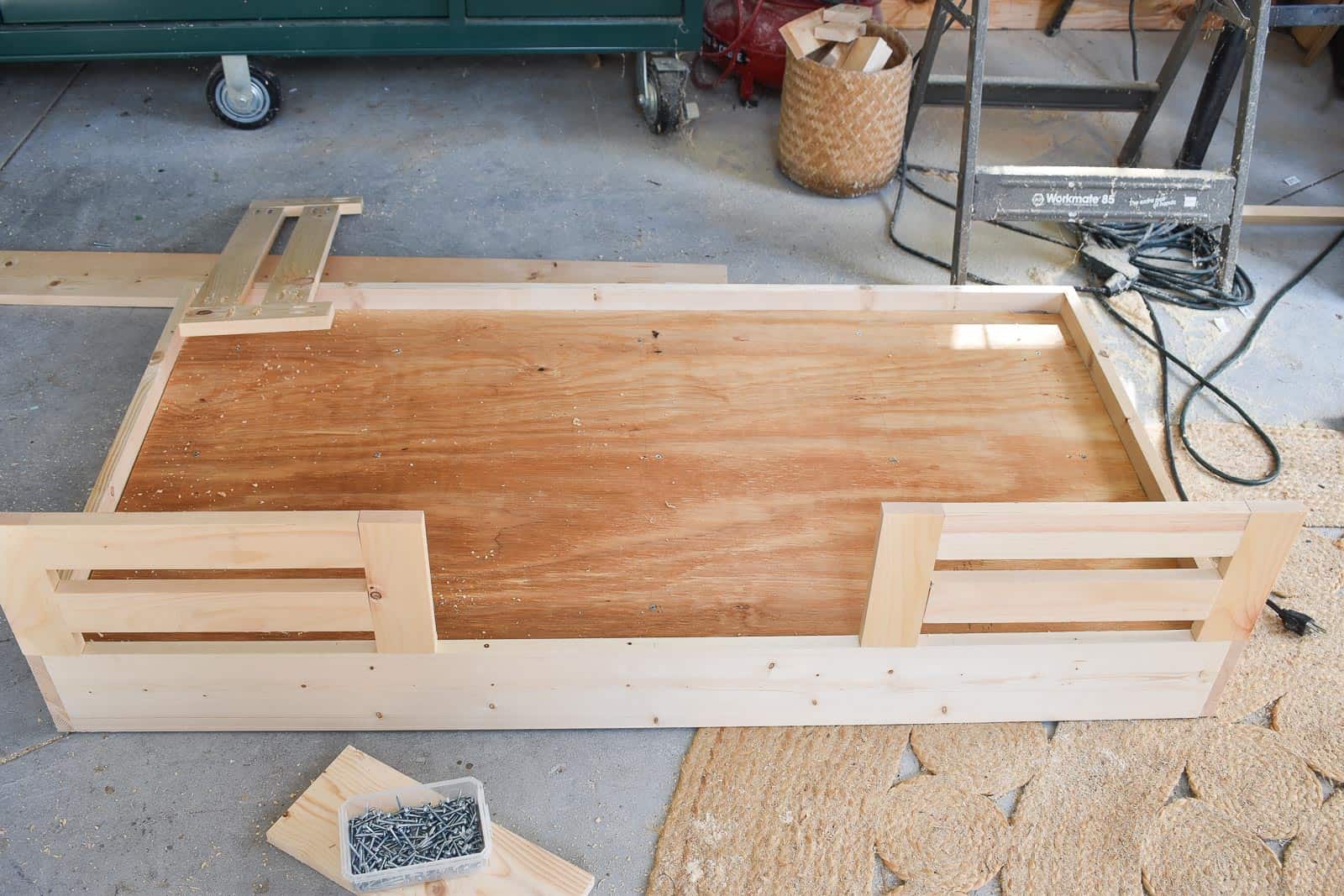 Build A Toddler Bed With Rails, How To Build A Toddler Bed Frame