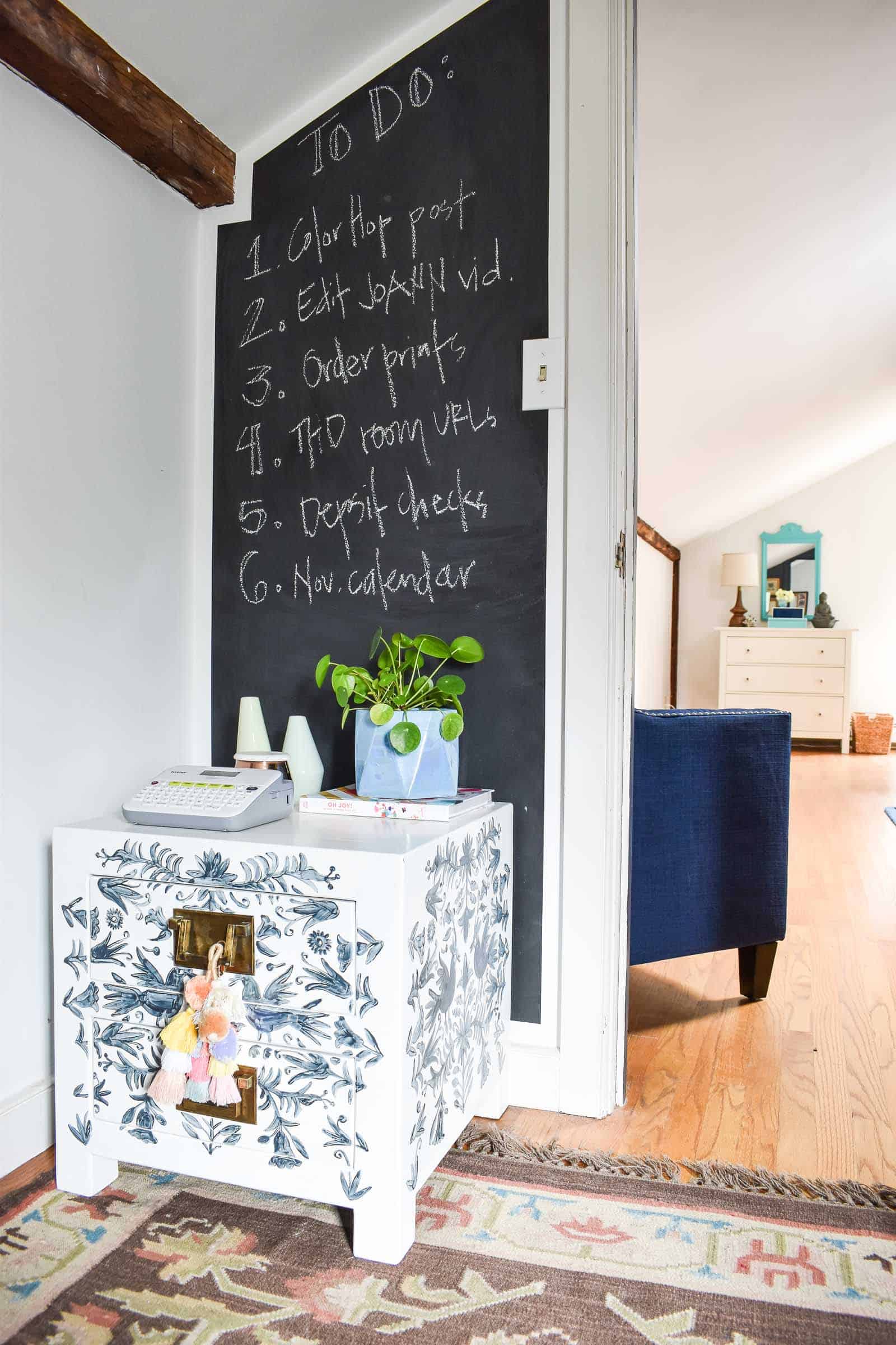 Painting the Perfect Chalkboard Wall At Charlotte's House