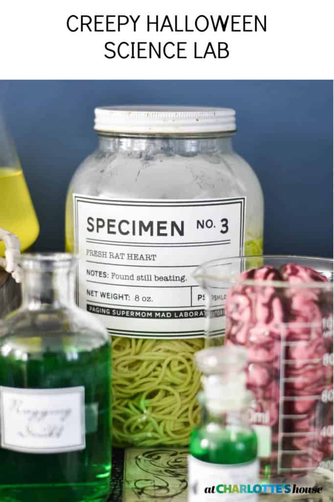 CREEPY HALLOWEEN SCIENCE LAB - At Charlotte's House