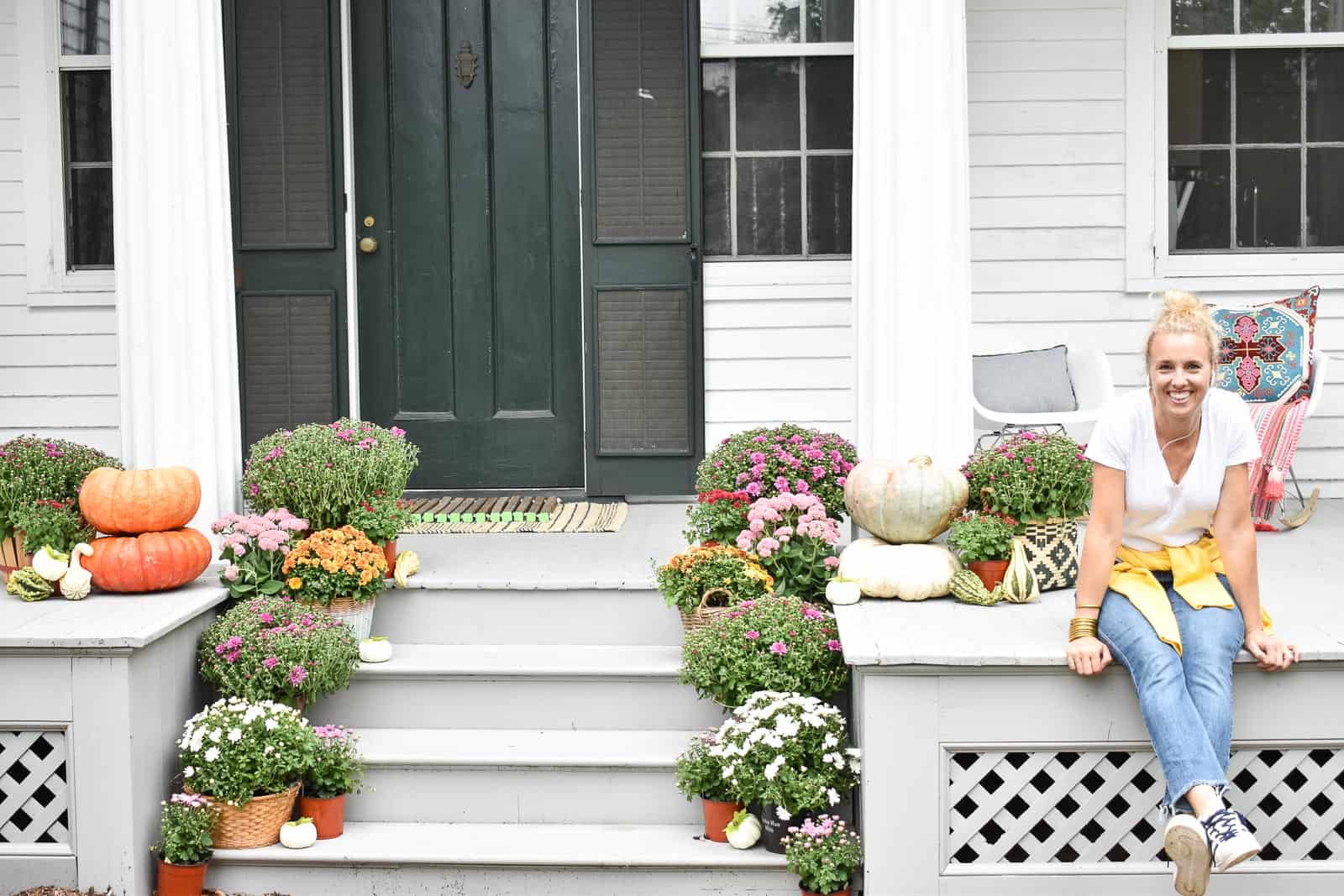 15-Minute Fall Porch Decor - At Charlotte's House