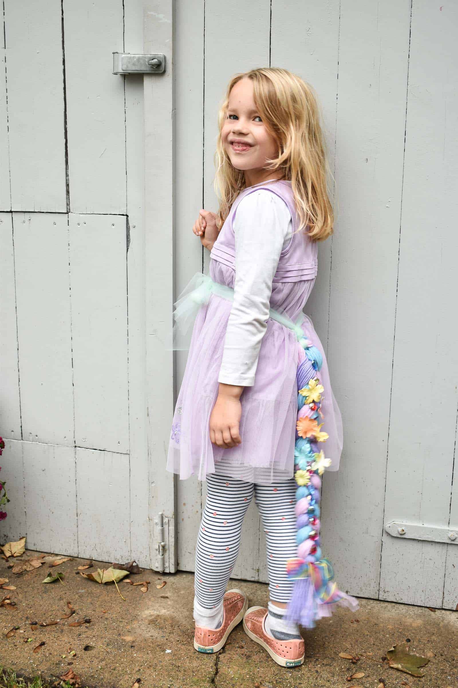 unicorn tail for kids birthday party