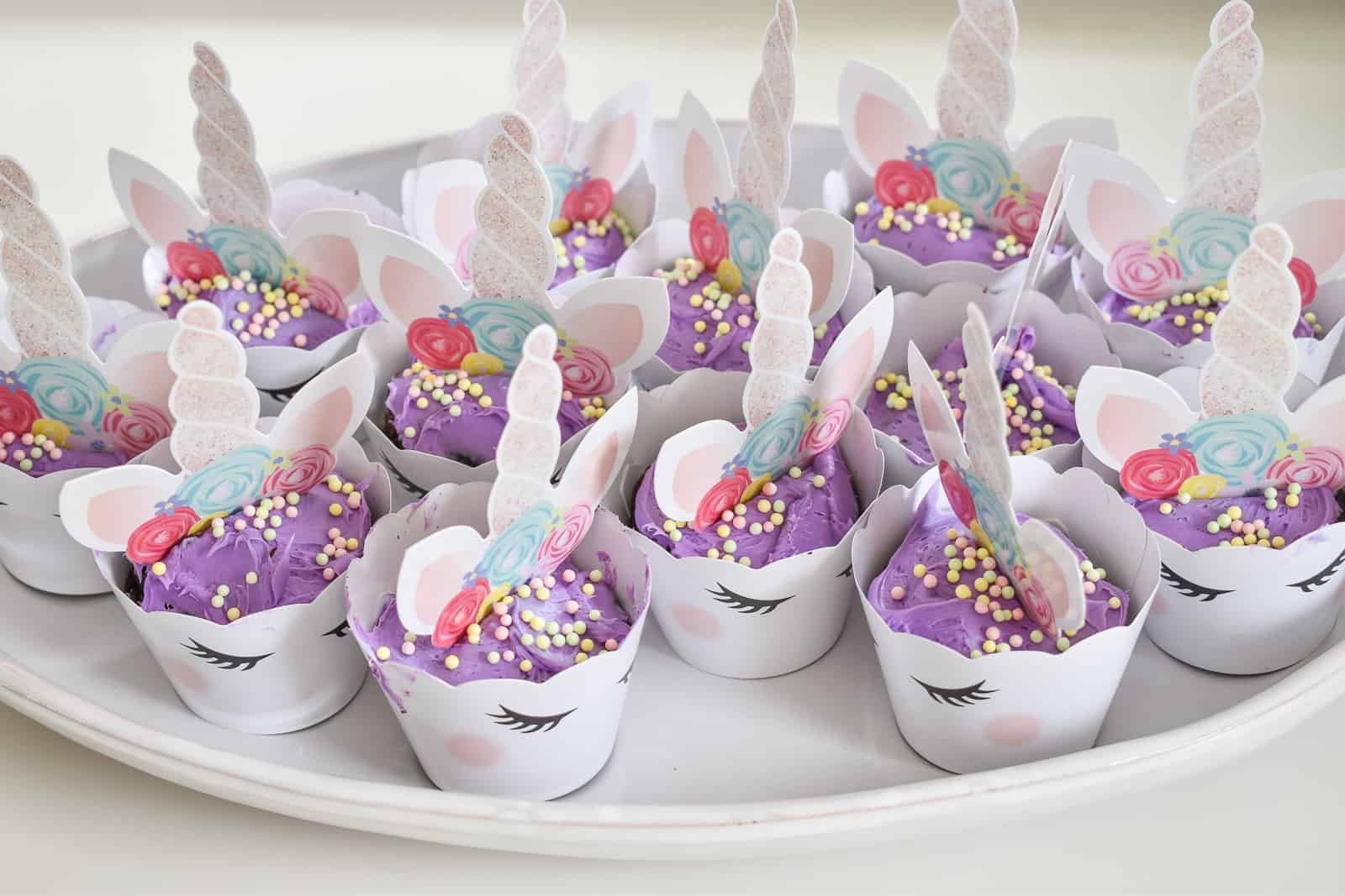 unicorn cupcakes