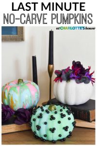 no carve halloween pumpkin ideas