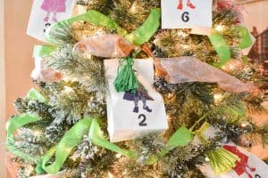 advent calendar ornament