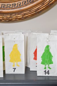 paper advent bags