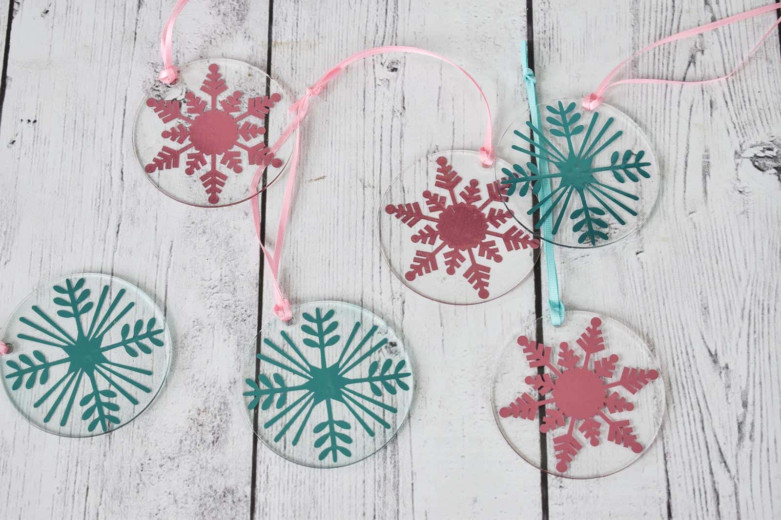 Day 8: Twelve Days of Ornaments- Clear Snowflake Ornaments - At Charlotte's  House