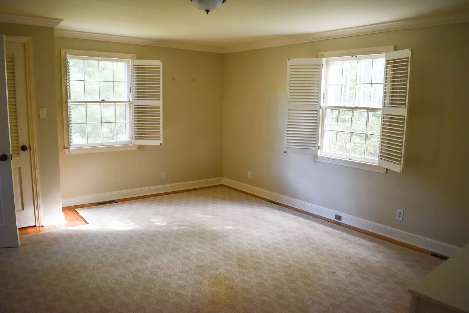 master bedroom before