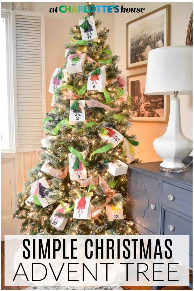 advent christmas tree