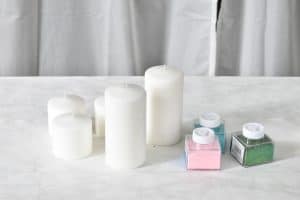 materials for candle makeover