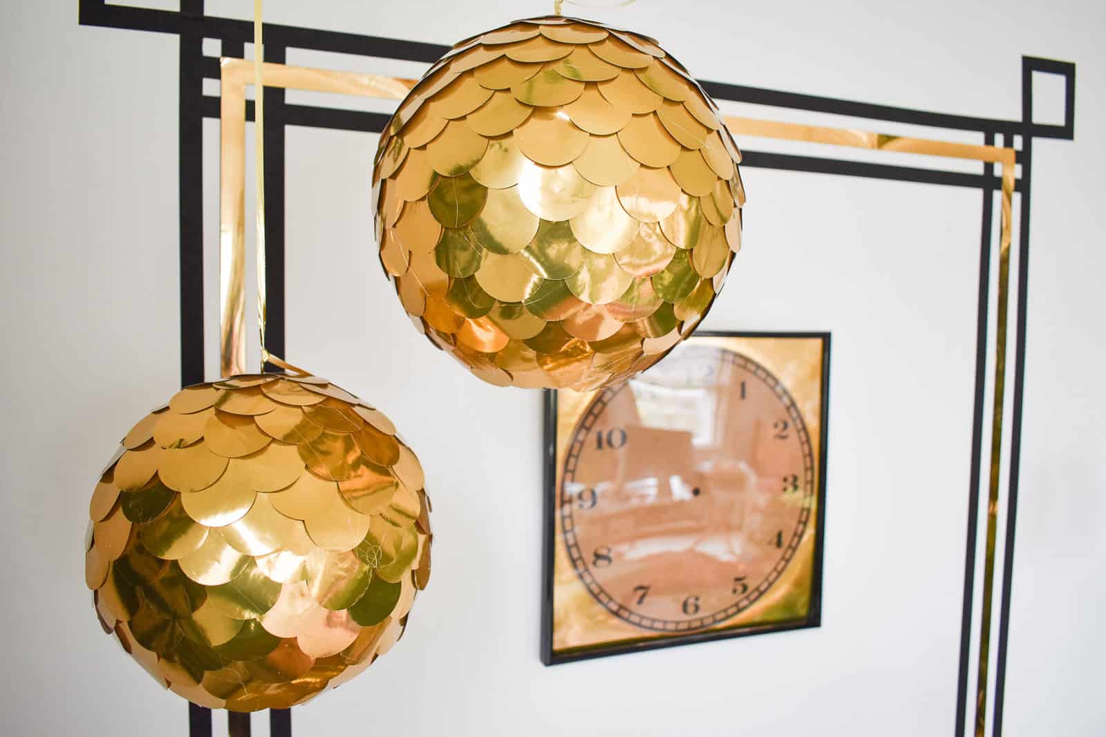 diy paper disco ball