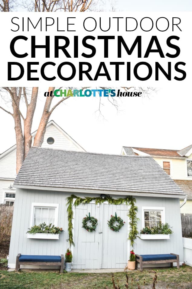 outdoor christmas decor