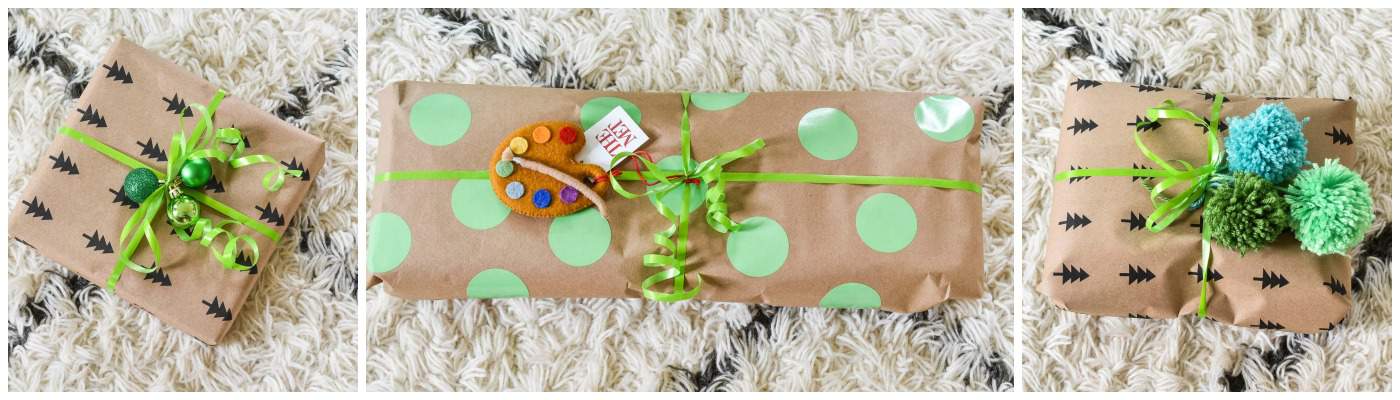 Use Brown Parcel Paper To Wrap Christmas Presents - Miss Thrifty