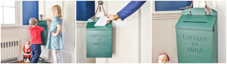 DIY Santa Mailbox