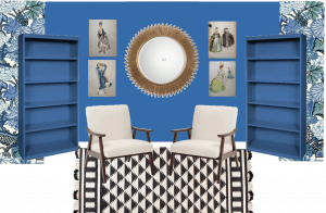 blue room design