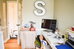 Idea for smaller wall in homework Station