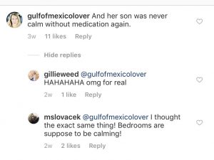 comment about son on medication