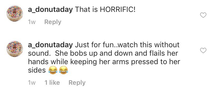 instagram negative comment