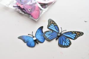 butterflies hung in eleanor's room